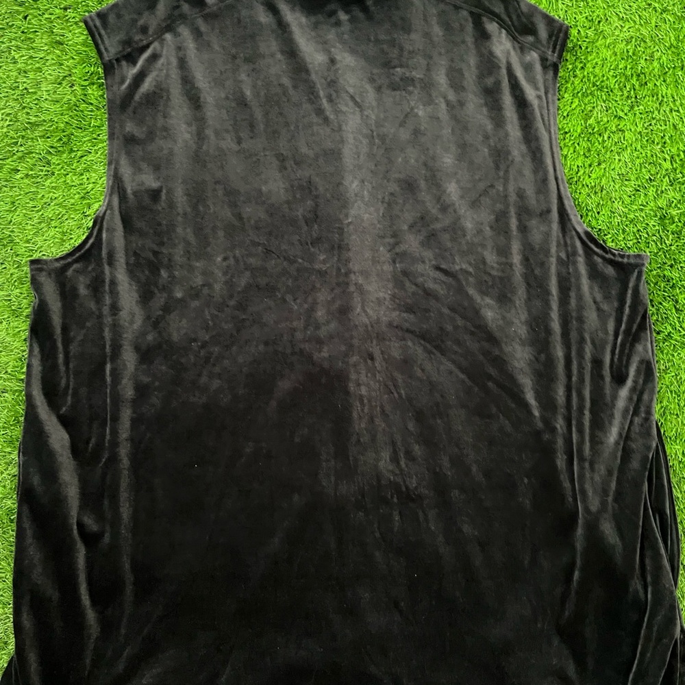 Vintage Black Velour Jordan Tracksuit or Workout Set - Picture 4 of 7